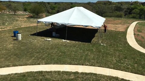 🎪 Party Tent Set Up