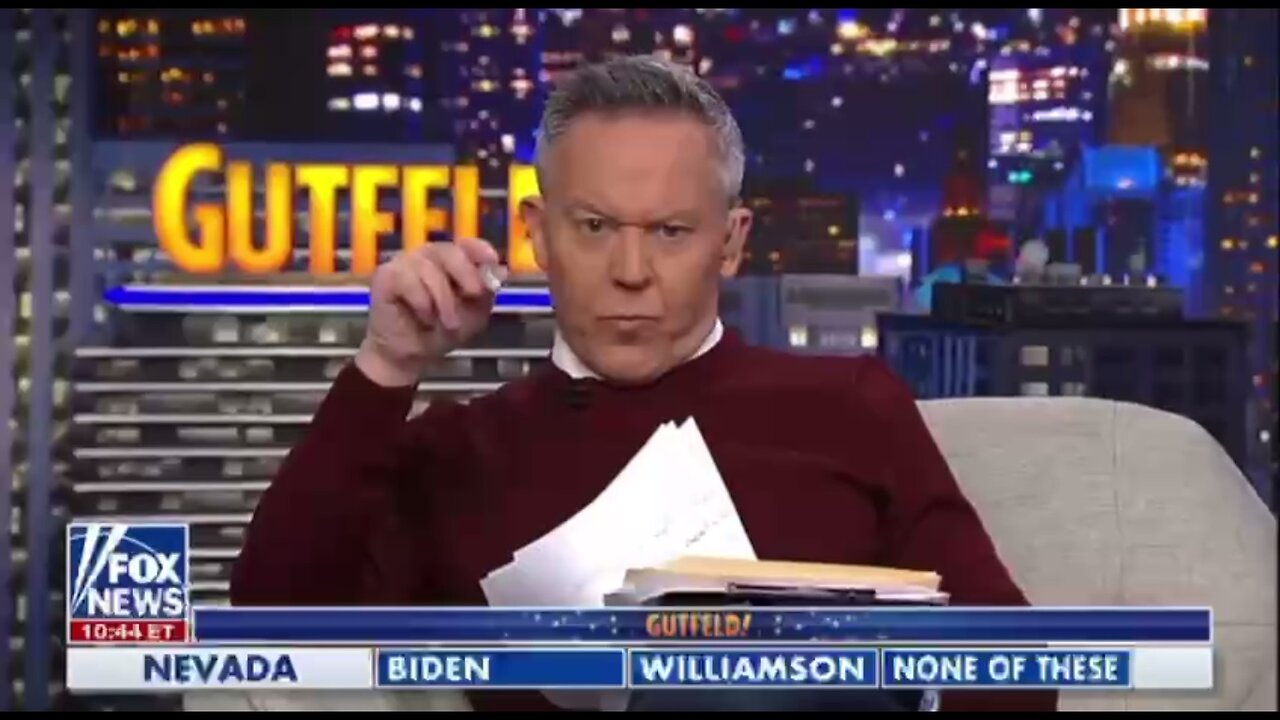 Gutfeld! Video Of The Day: Fraudulent WH Occupier & Pedo.... Speaks To Dead People