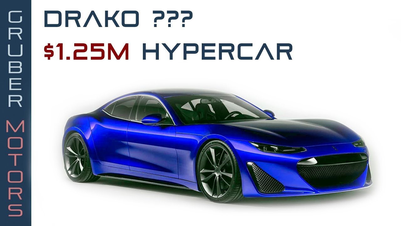 2000HP EV Hypercar by Drako Motors | GruberMotors