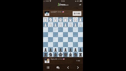 INTERMEDIATE BULLET CHESS GAMEPLAY - Sandyff vs. BigLu42 GAME #2