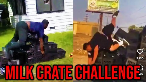 The DANGEROUS New Milk Crate Challenge