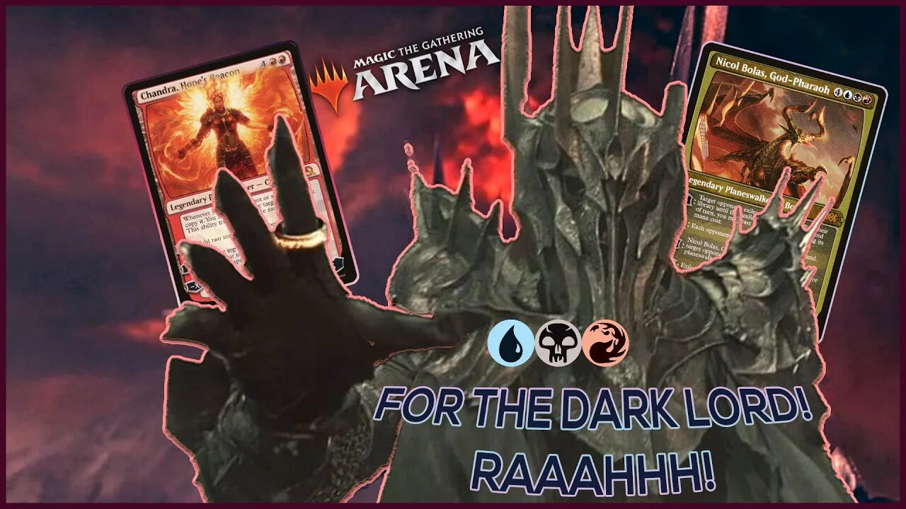 Card Gamer goes to the DARK SIDE ... FOR THE DARK LORD! in #mtgarena