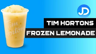 Tim Horton's Frozen Lemonade review