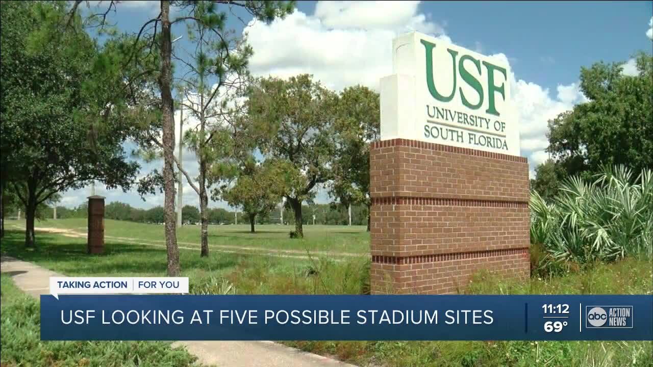 USF leadership says on-campus football stadium is still in the works