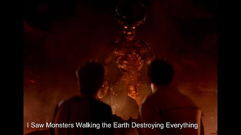 I Saw Monsters Walking the Earth Destroying Everything