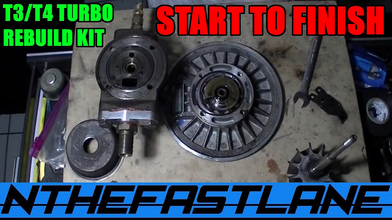 How To Rebuild A T3/T4 Turbocharger (Complete Rebuild Guide)