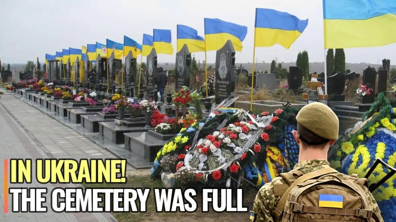 Ukraine is running out of burial places in Kharkiv