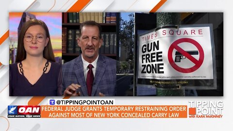 Tipping Point - Judge Grants Temporary Restraining Order Against Most of NY Concealed Carry Law