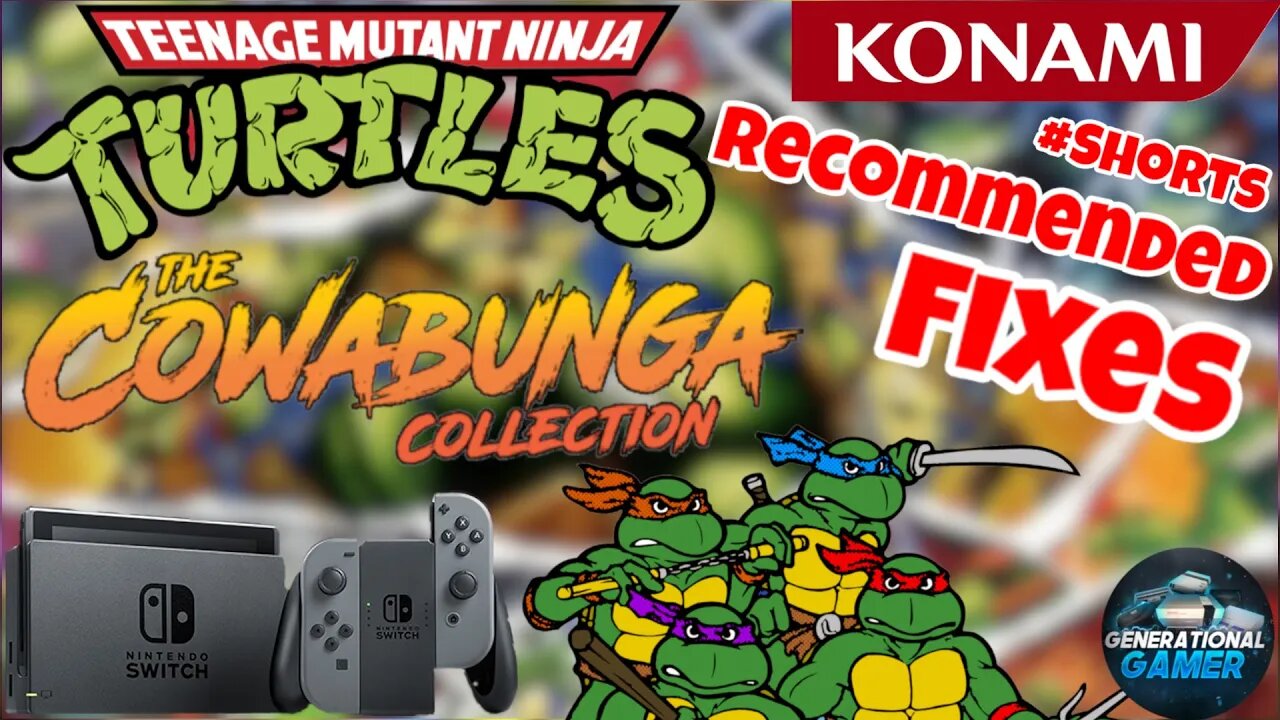 Fixing Online - TMNT Cowabunga Collection #shorts