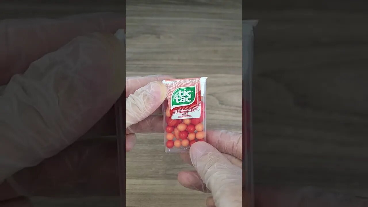 Coloquei TicTac na Resina!