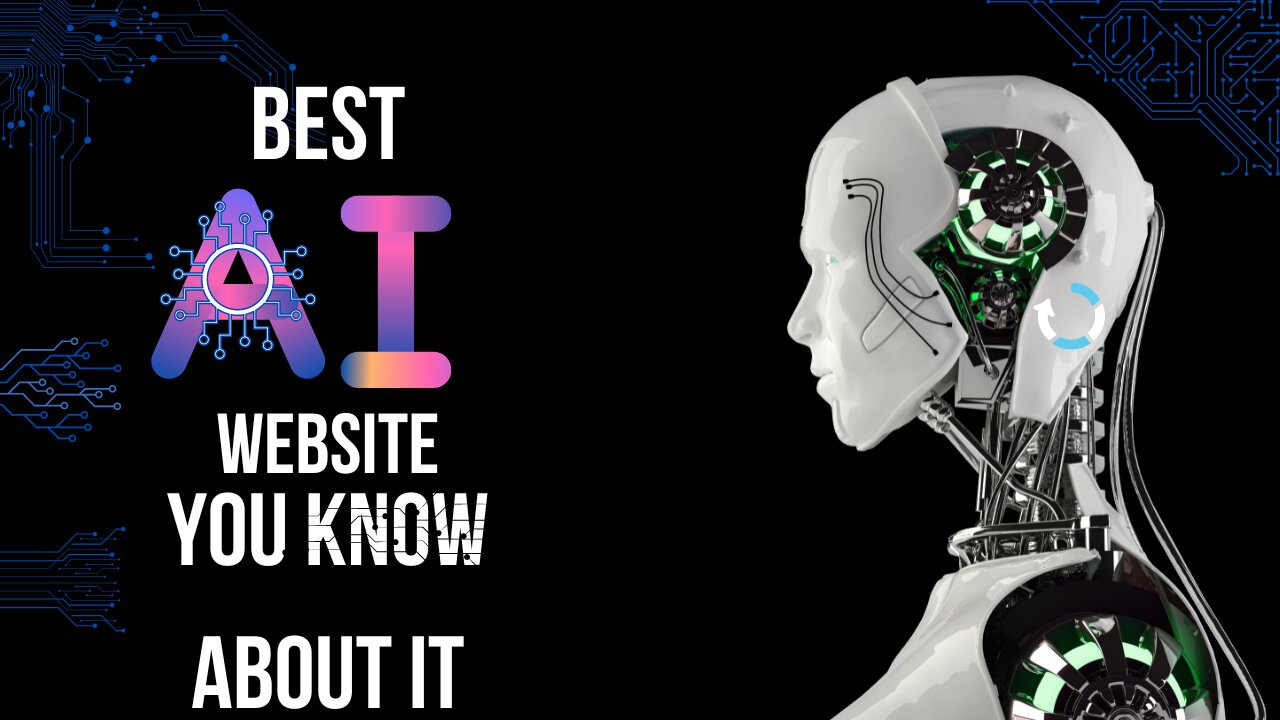 best 5 AI website you need now about