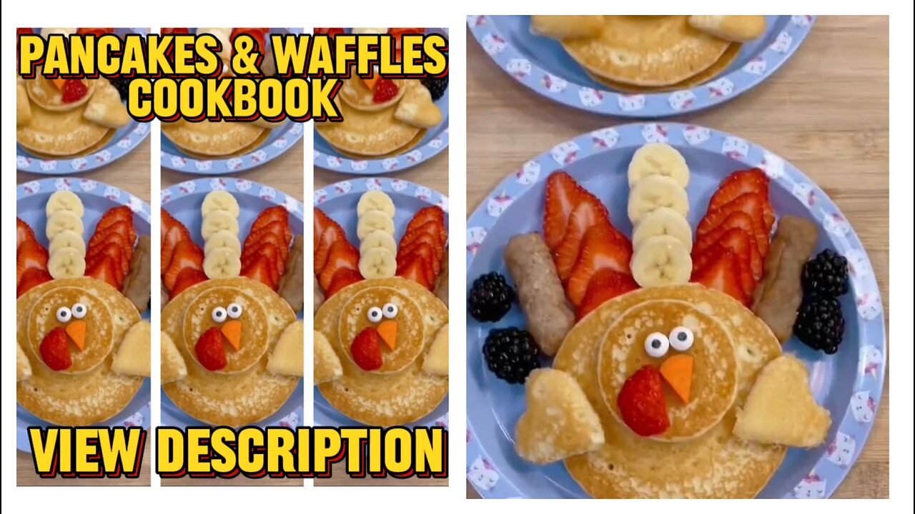 Thanksgiving Pancakes - Turkey Theme @Buyshopnow_ [TikTok]