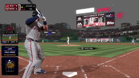 Braves Dynasty S:5 G:96 @ Washington (62-33)