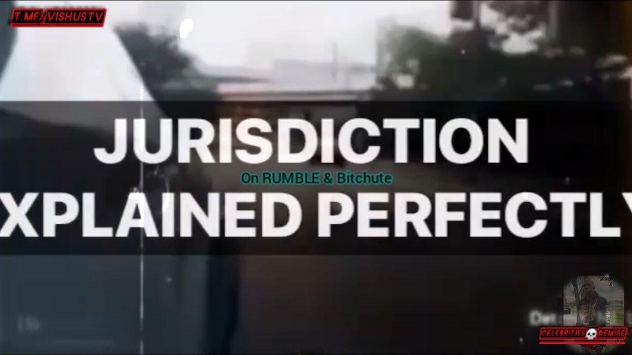 They Don't Really Care About Us... "PART:4" Jurisdiction Explained Perfectly... #VishusTv 📺