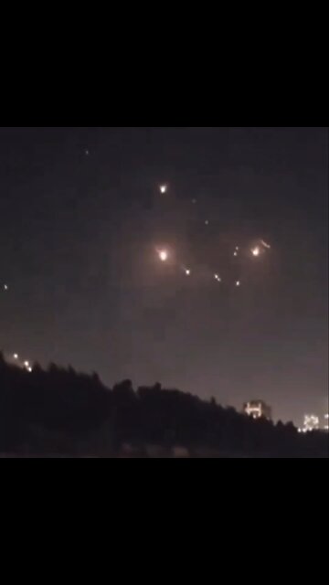 Iron Dome Intercepts Iranian Missiles