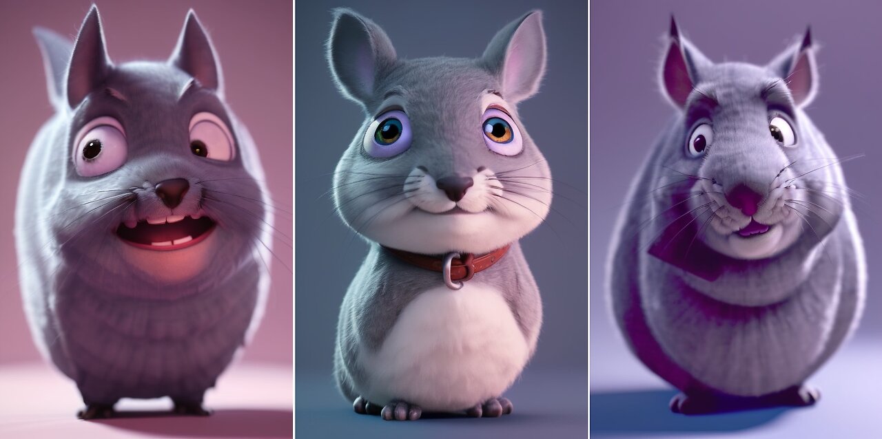 PIXAR | CHINCHILLAS | RARE Trading Cards | Movies Never Made (4K)