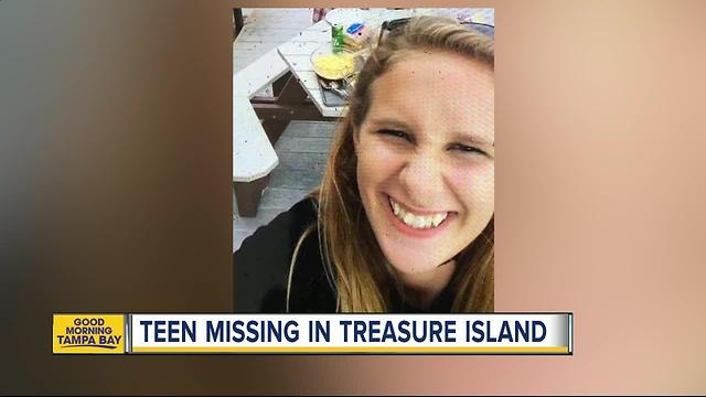 Treasure Island PD searching for missing, endangered 13-year-old