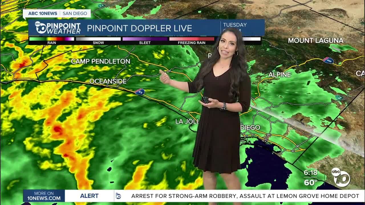 ABC 10News Weather with Meteorologist Angelica Campos