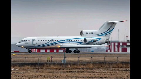 Ufa Airport is one of the few base airports for Yakovlev Yak-42s that perform rotations
