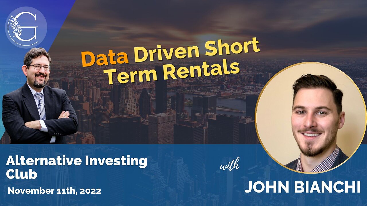 Data Driven Short Term Rentals