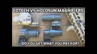 Eotech G33 vs Holosun HM3X Magnifier