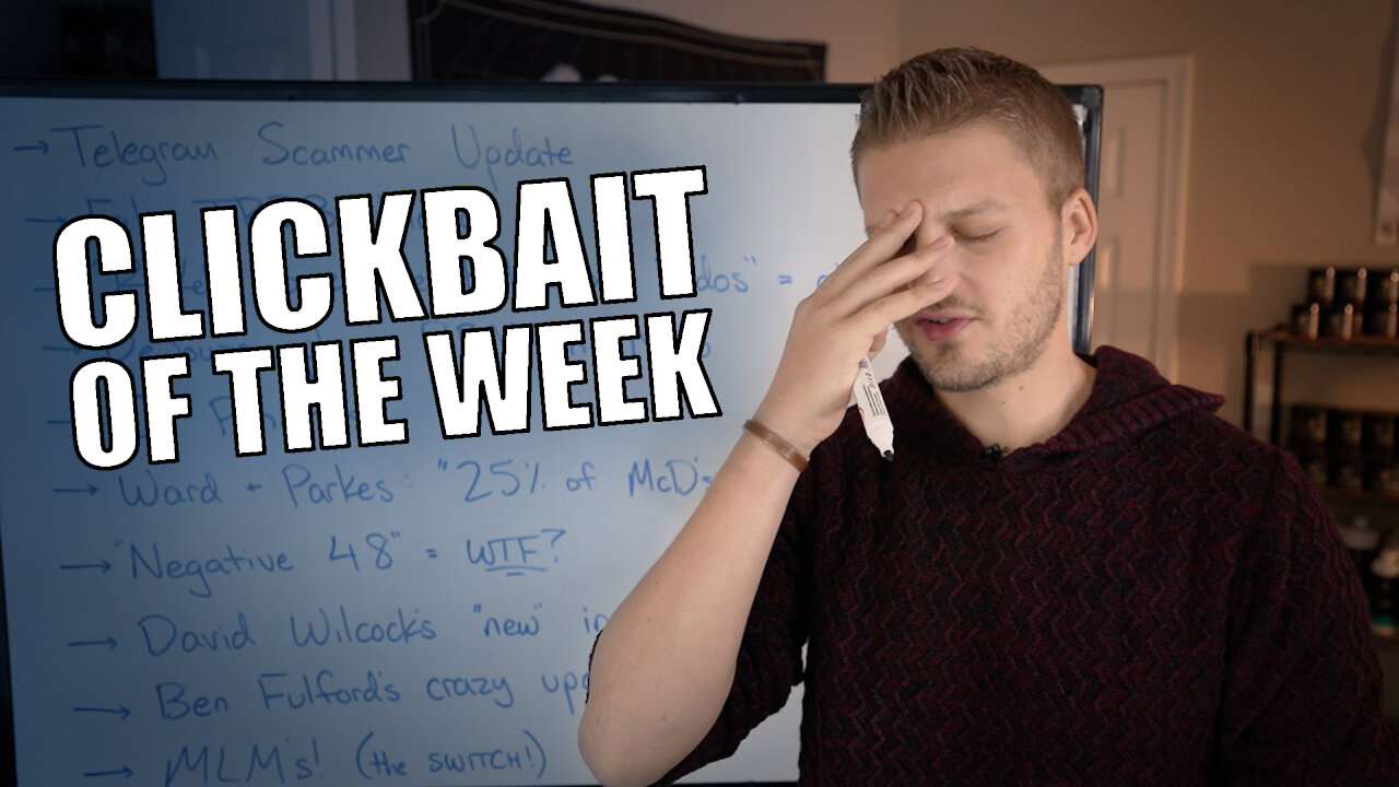 Clickbait of the Week! - Telegram Scams, RealRawNews, Q Phones!, Wilcock's New Insider, Ben Fulford