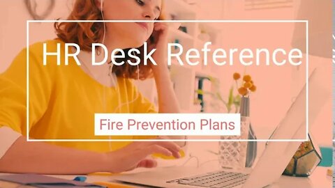 Fire Prevention Plans - Human Resource Reference