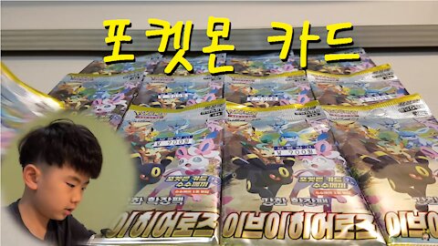 [포켓몬 카드] 제발 나와라! 이브이히어로즈 가즈아~ (PokeMon Cards)