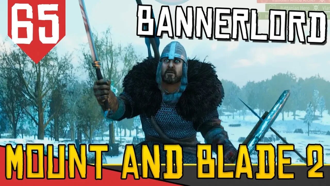 Invadindo VLANDIA como um DOENTE - Mount & Blade 2 Bannerlord #65 [Gameplay Português PT-BR]