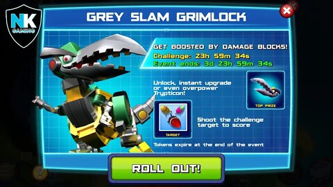 Angry Birds Transformers - Grey Slam Grimlock Event - Day 3 - Featuring Superion