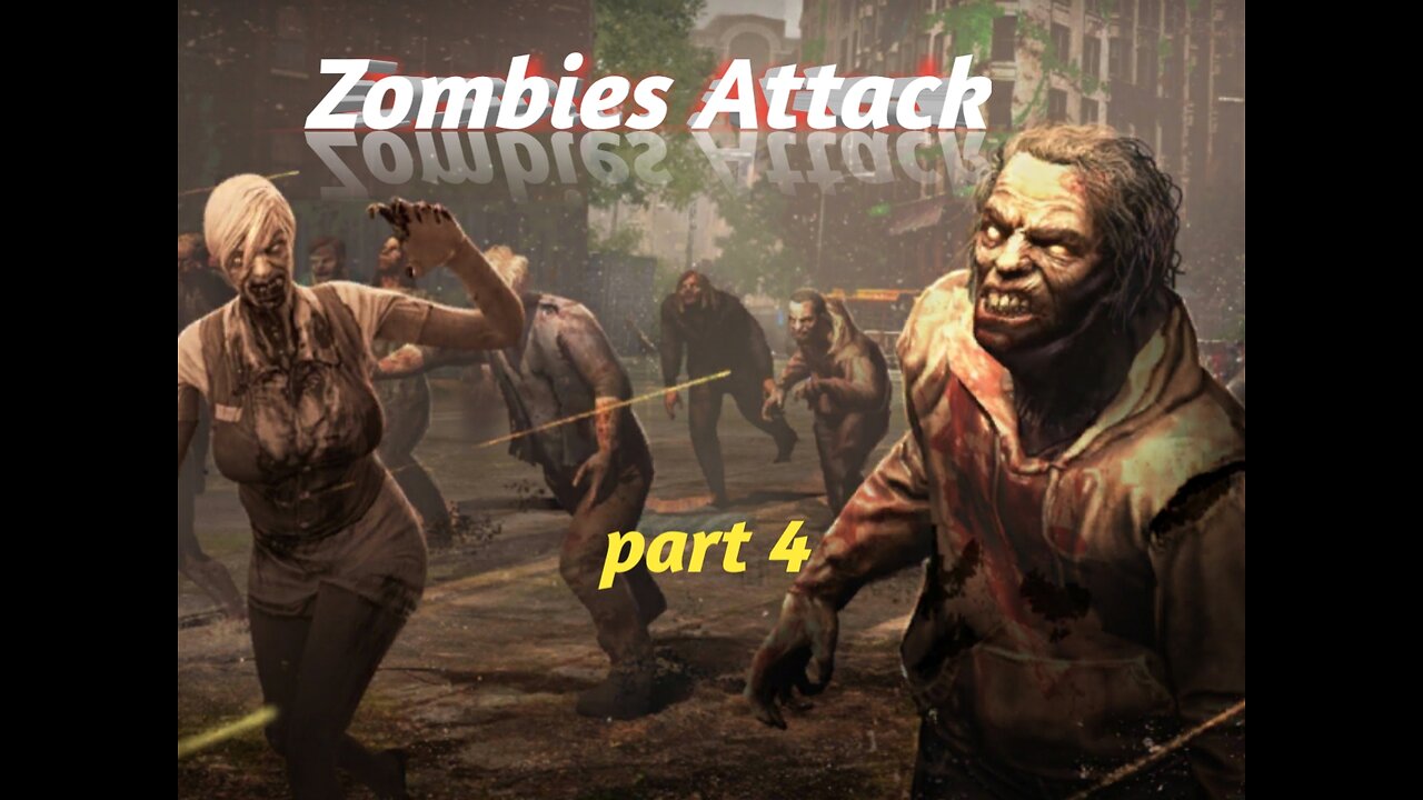 Zombie attack very Dangerous situation