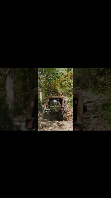 Jeep badge of honor Trail head to Cougars Crossing #shorts #jeep #4x4 #trail #jeepbadgeofhonor