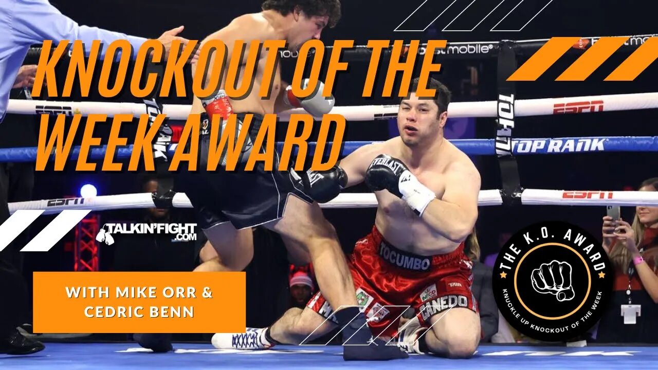 Richard Torrez Jr. Victimizes Marco Antonio Canedo | Knuckle Up KO Award | Talkin Fight