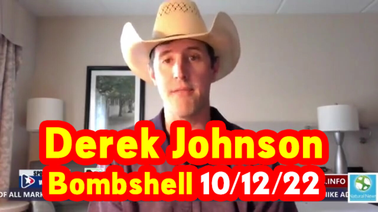 Derek Johnson BOMBSHELL - Are We Really Free? 10.12.22