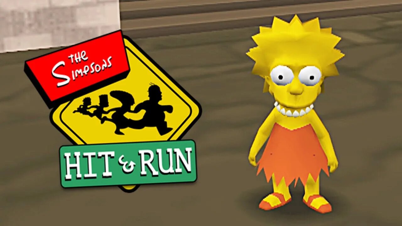 THE SIMPSONS HIT AND RUN (PS2) #5 - Jogando com a Lisa Simpson! (Legendado em PT-BR)