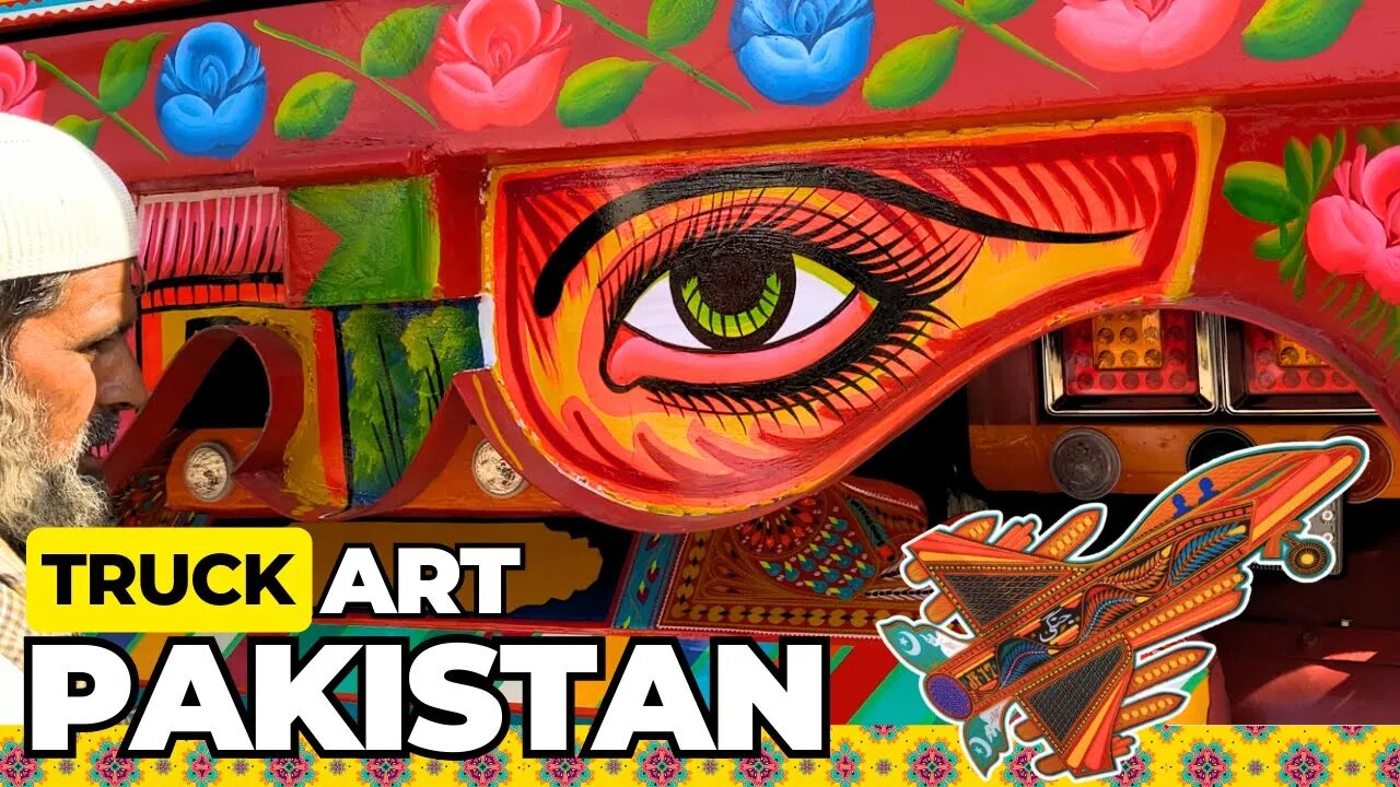 OIL PAINTING | How To Paint An Eye | Truck Art Pakistan