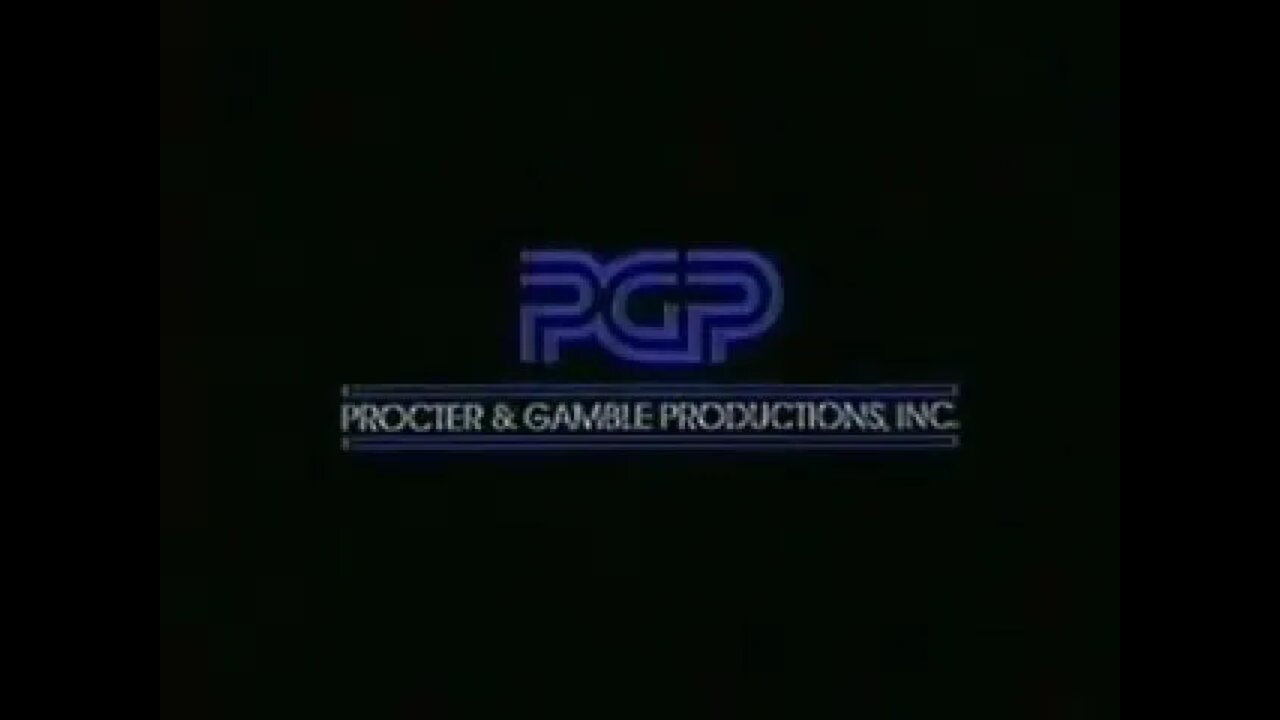 Procter and Gamble Productions 1986 Logo Blooper (31221*)