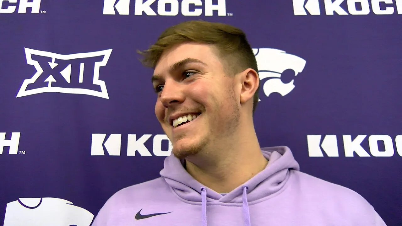 Kansas State Football | Will Howard Interview | October 31, 2023