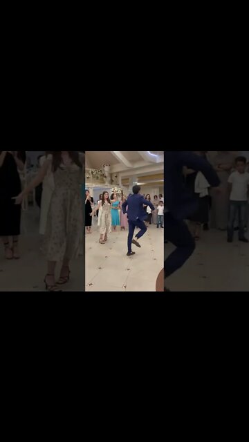 УЧИТЕСЬ ПАРНИ КАК ТАНЦЕВАТЬ ЛЕЗГИНКУ НА СВАДЬБЕ#shorts