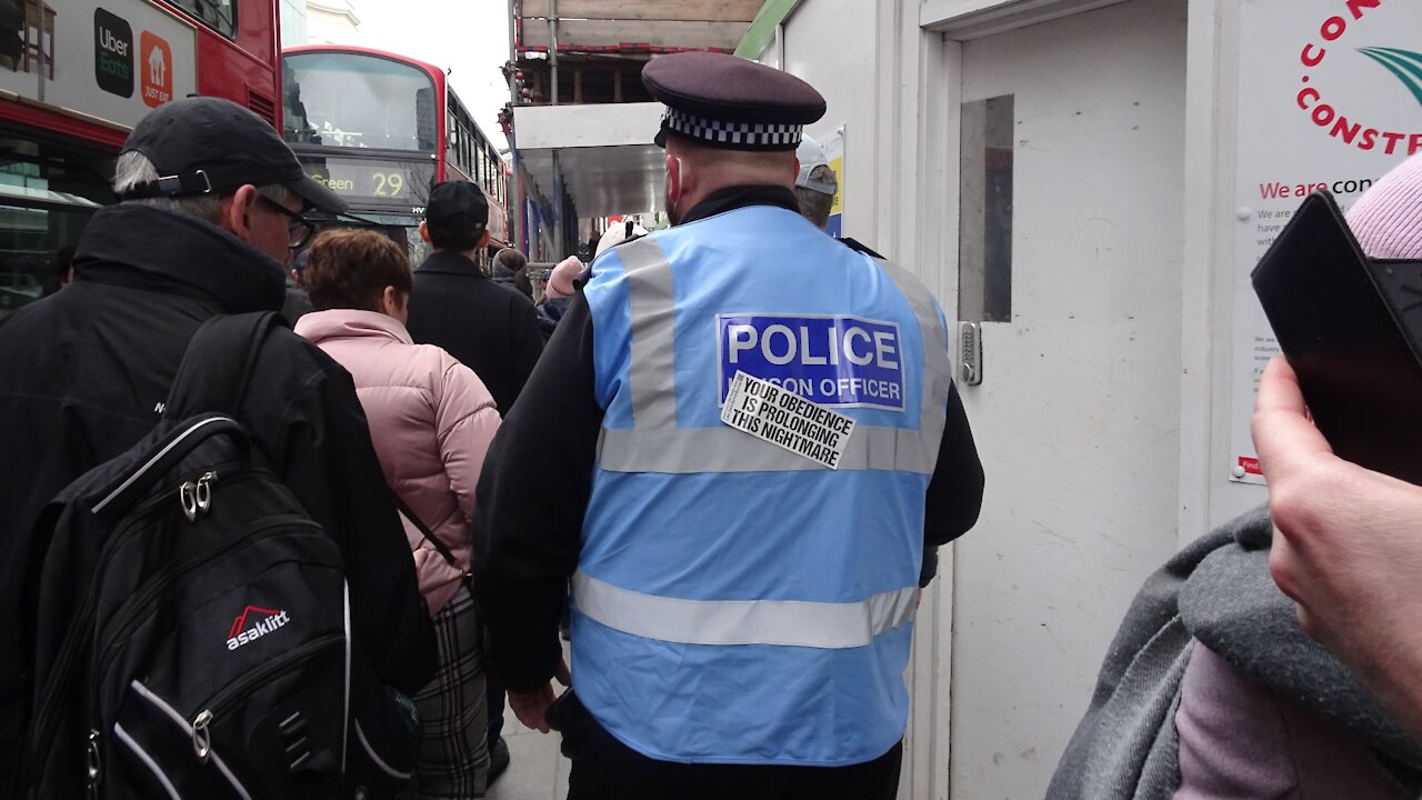 London Lockdown Protests, 20th March 2021 - Part 3