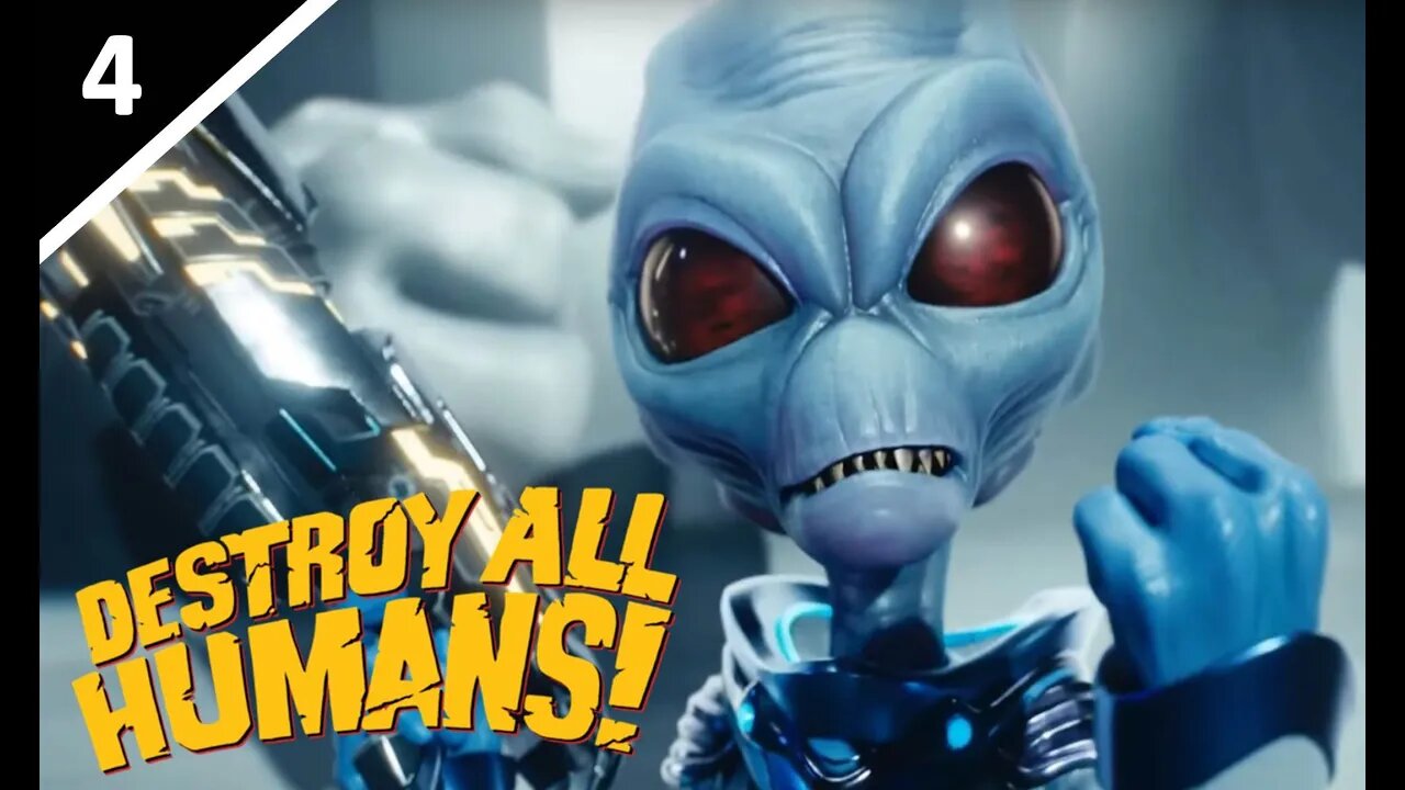 Let's Check Out - Destroy All Humans! [2020 Remake] l Part 4 [Live]