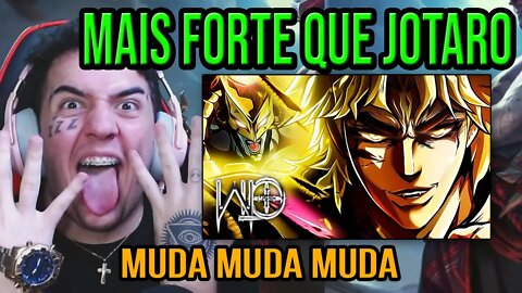 REACT WLO - O Tempo Parou [ JoJo's Bizzarre Adventure/ Dio Brando ]