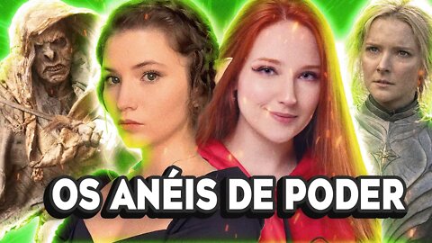 Os Anéis de Poder a MELHOR SÉRIE do Momento? | Ft. Haru & Gabi Orsini | The Nerds Podcast #014