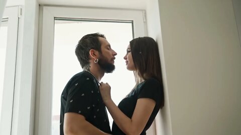 couple kissing video love