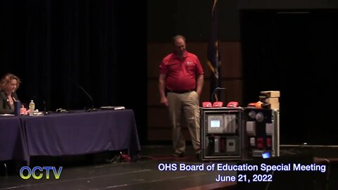 OHS Board of Education Special Meeting