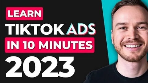 TIKTOK ADS Tutorial 2023-How to run TikTok ADS step by step