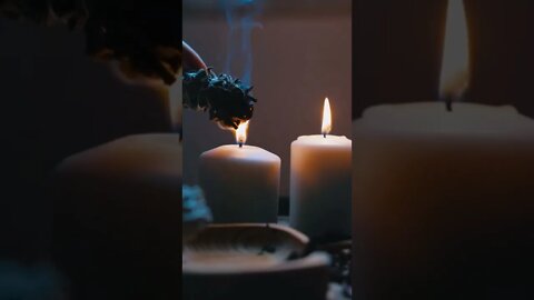 Best Relaxing Sound & Videos | Candle | #shorts