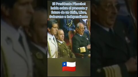 PRESIDENTE PINOCHET FFAA Y ORDEN LIBERARON Y RECONSTRUYERON BORIC Y SECUACES LO DESTRUYEN. #50años