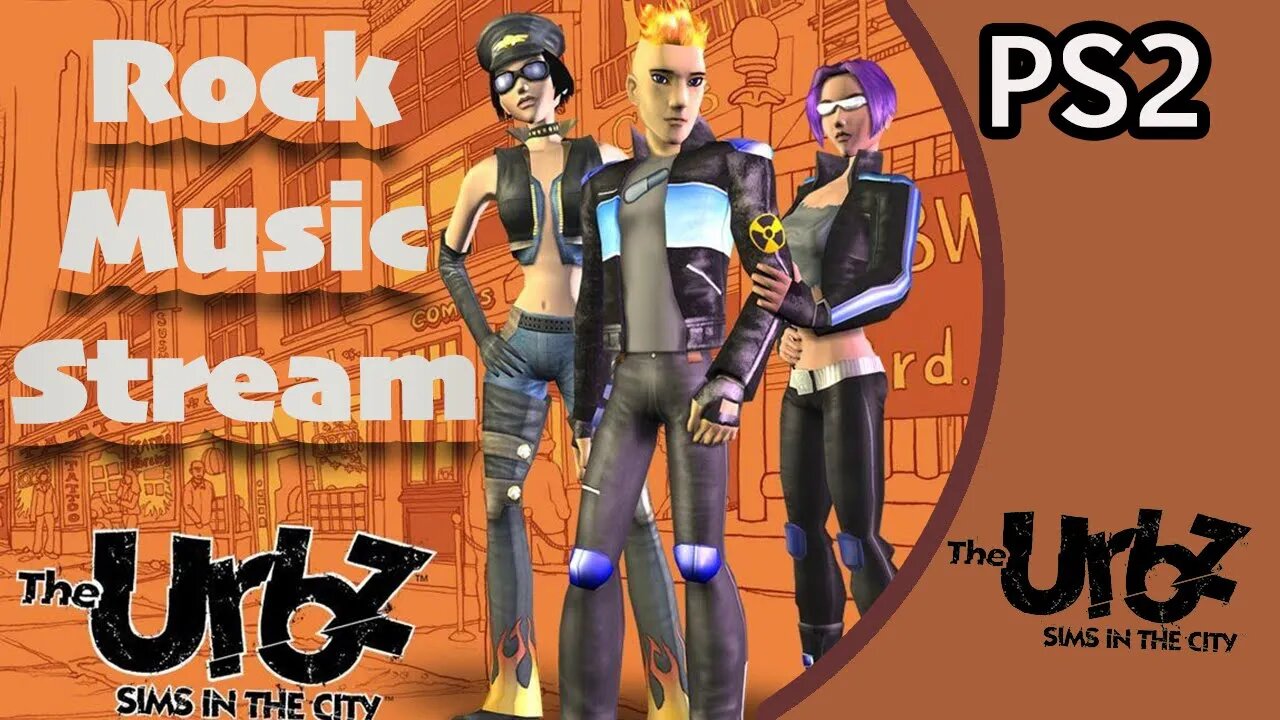 Simlish Rock Music Stream Urbz Radio [Video Game Soundtrack Urbz Sims in the City PS2]