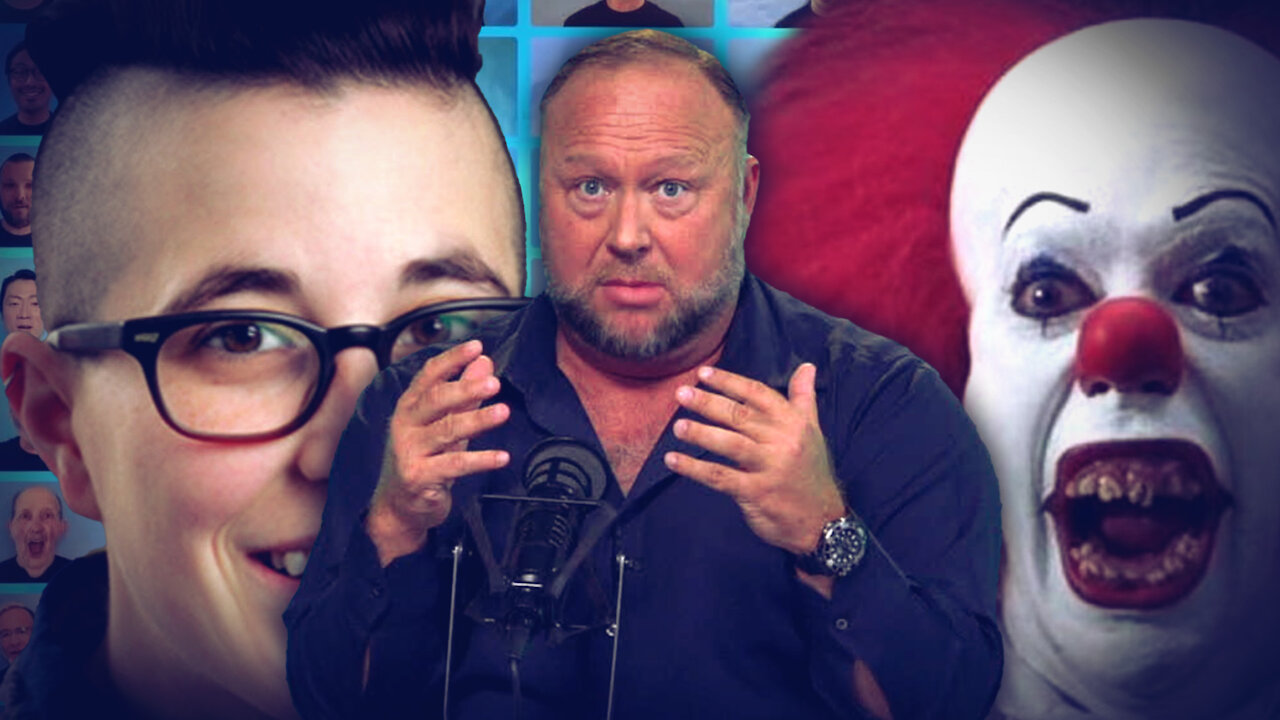 Alex Jones Introduces The Pedophile Clown Anthem!